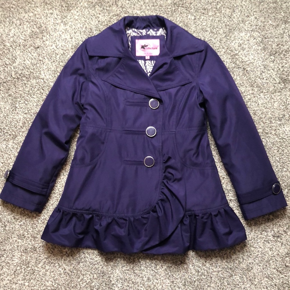 Girls KC Collections all weather pea coat.